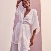 Clothing diarrablu | Cabana Kimono - Dhaw Blanc