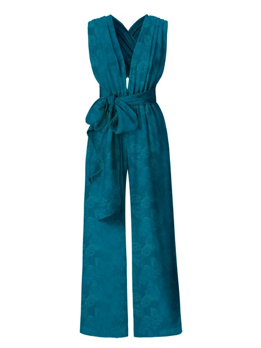 Clothing diarrablu | Umy Jumpsuit - Zeen Teal