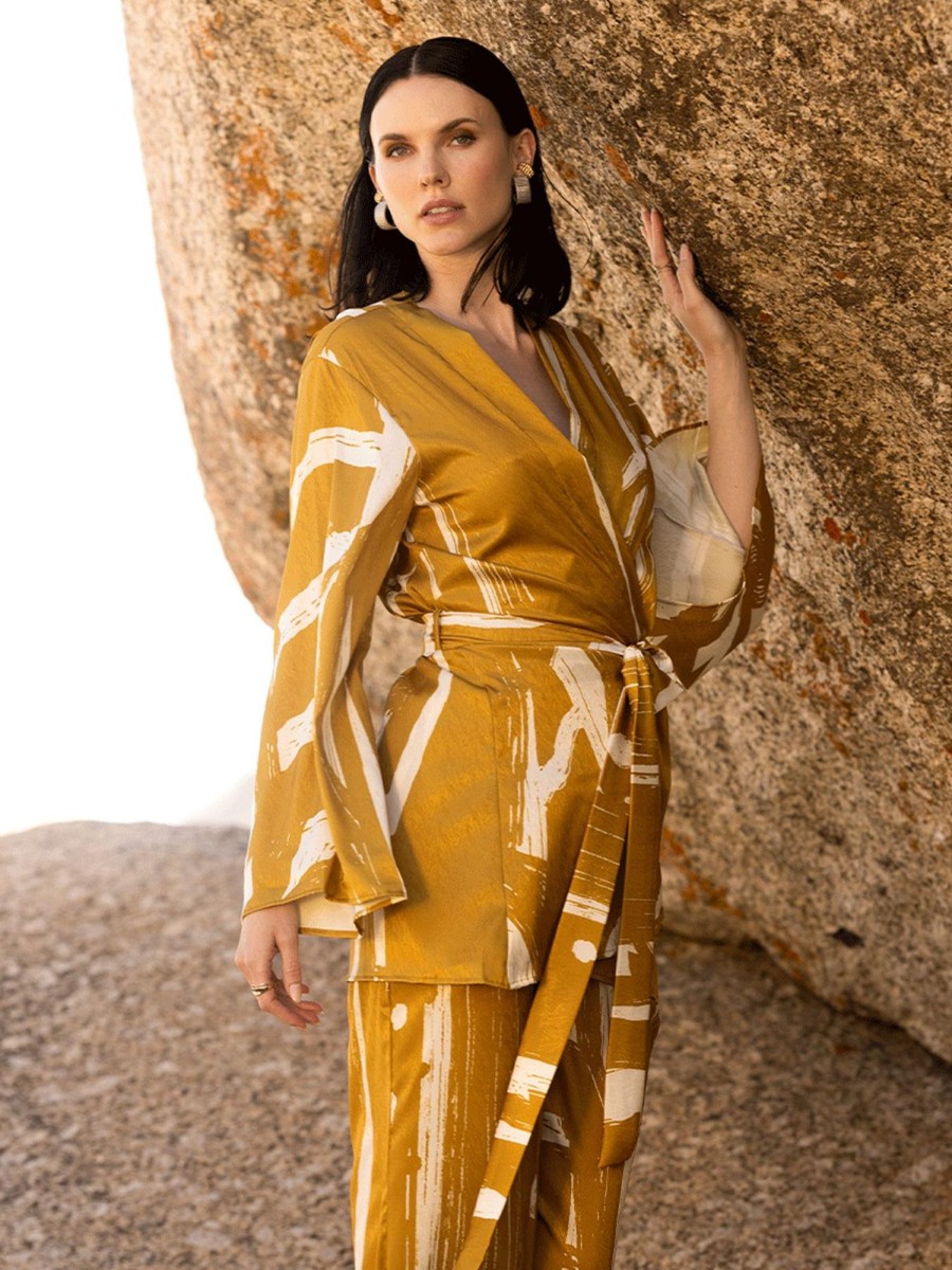 Clothing diarrablu | Mini Kimono - Suto Gold