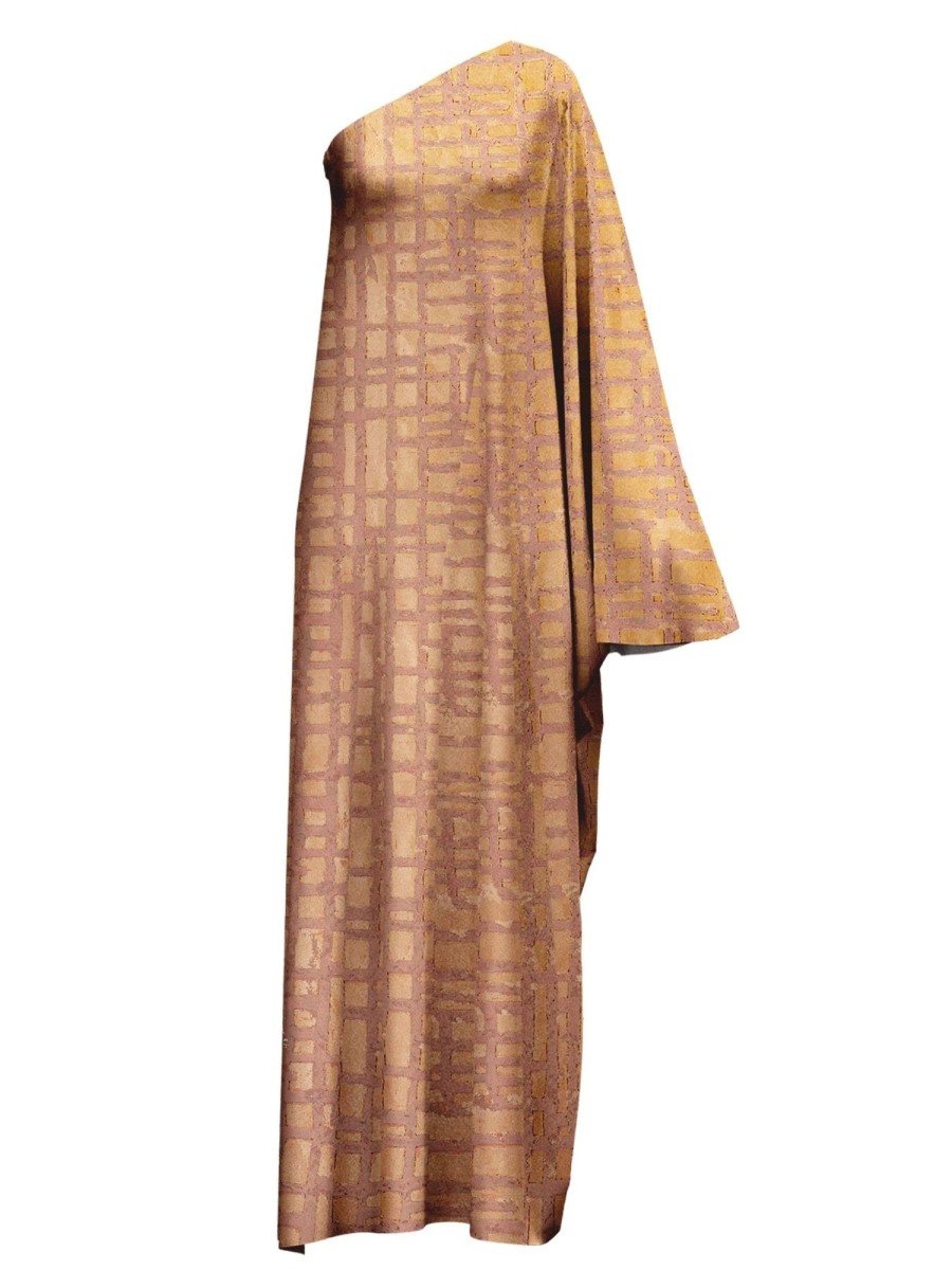 Clothing diarrablu | Satu Dress - Dhaw Gold