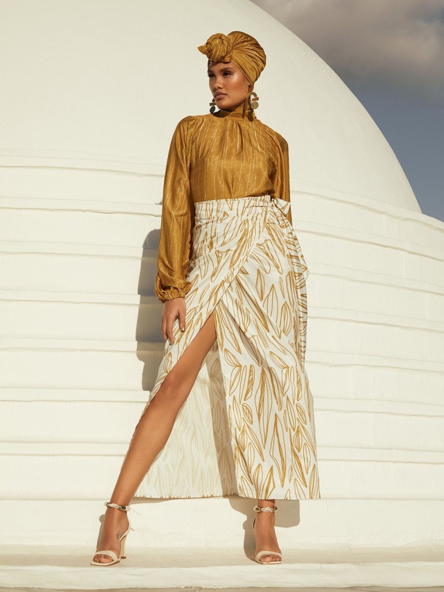 Clothing diarrablu | Seur Skirt - Fiore Gold