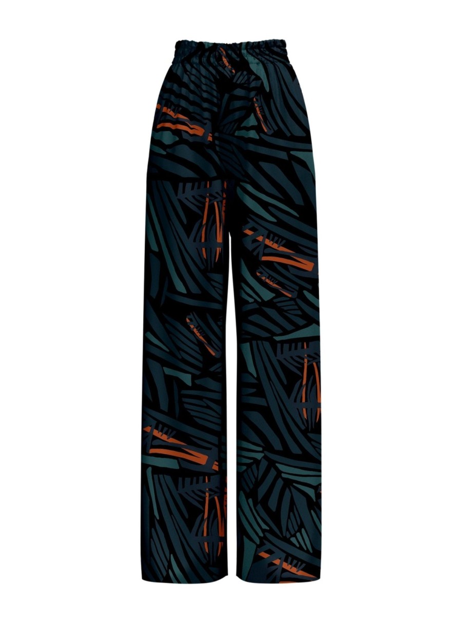 Clothing diarrablu | Leer Pants - Baol Teal