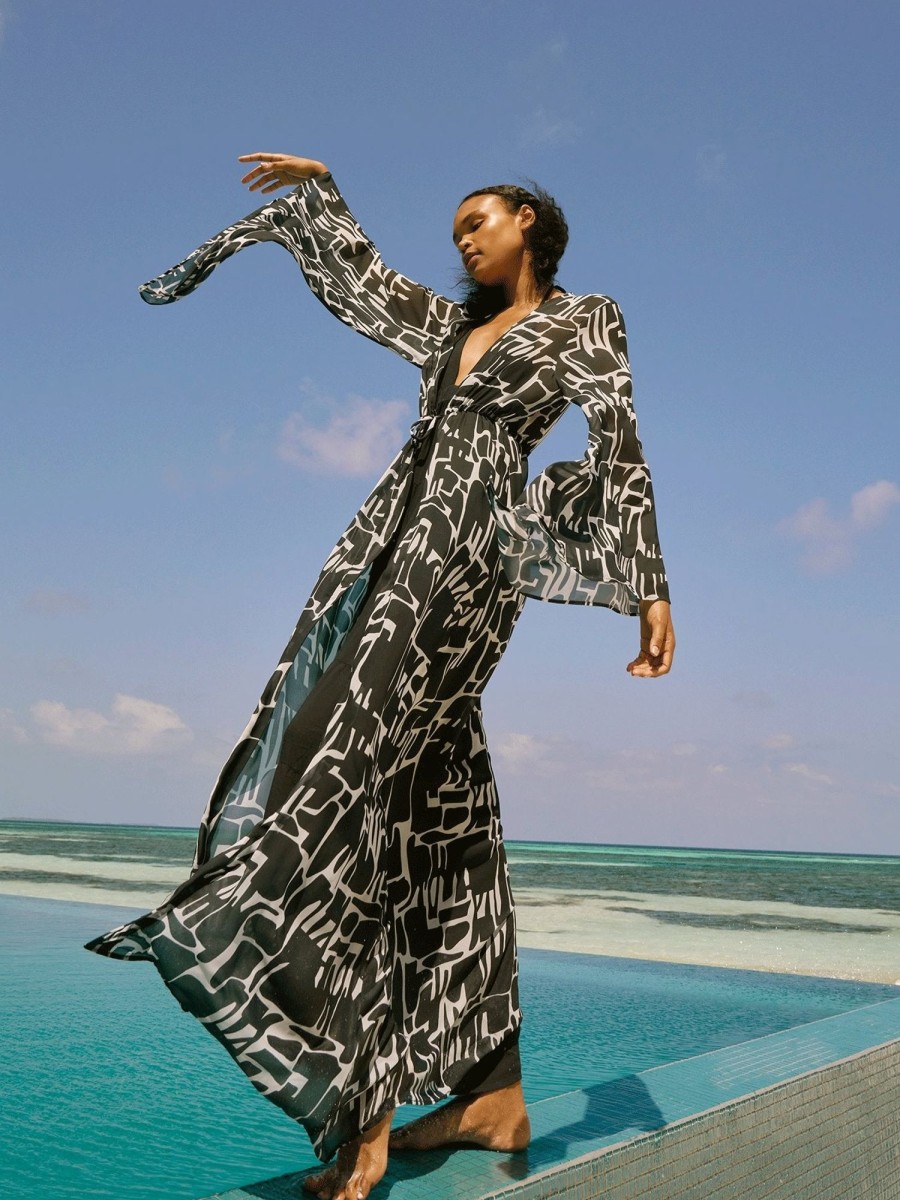 Clothing diarrablu | Sirene Kimono - Isla Noir