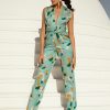 Clothing diarrablu | Umy Jumpsuit - Saly Vert