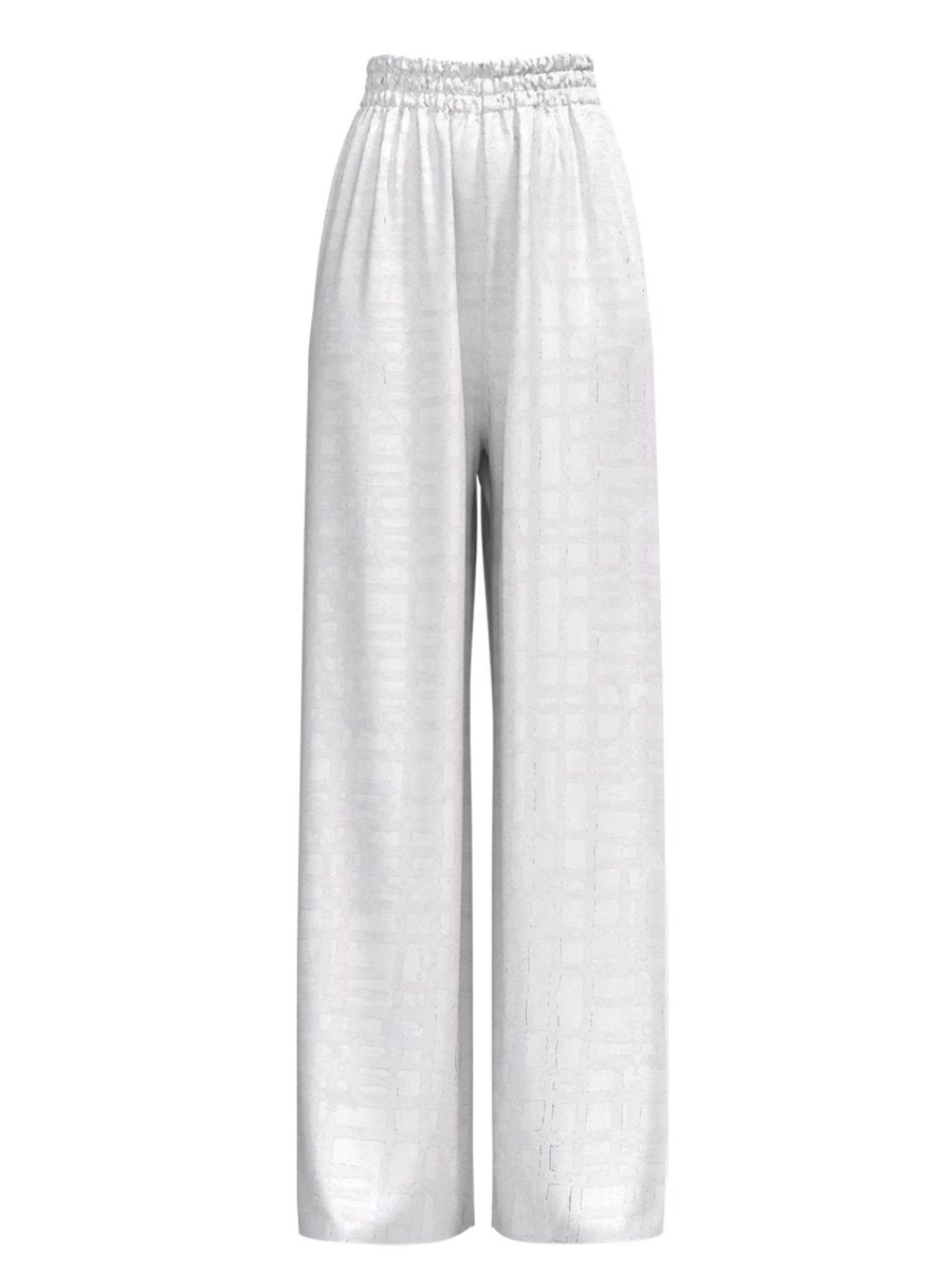 Clothing diarrablu | Leer Pants - Dhaw Blanc