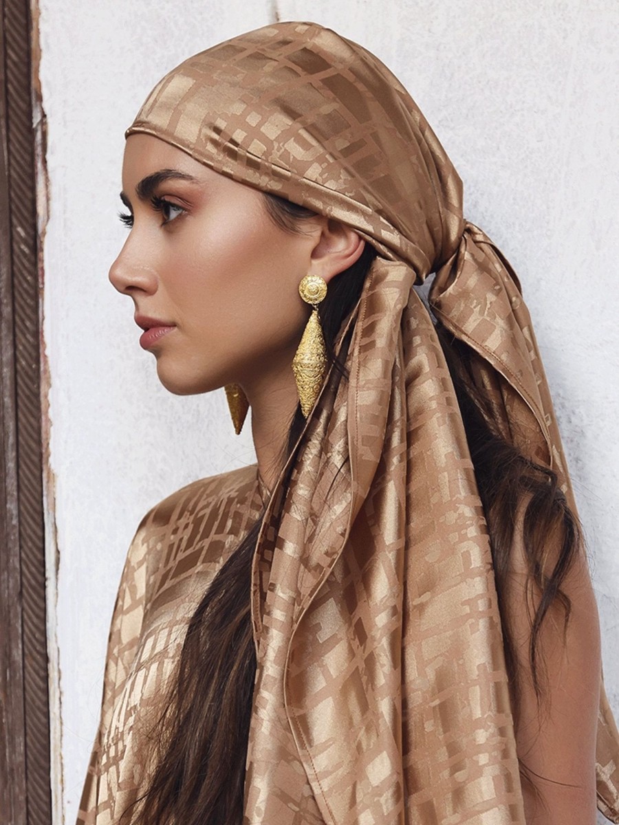 Accessories diarrablu | Moussor Headwrap - Dhaw Gold