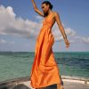 Clothing diarrablu | Sustainable Mailys Dress - Solid Coral