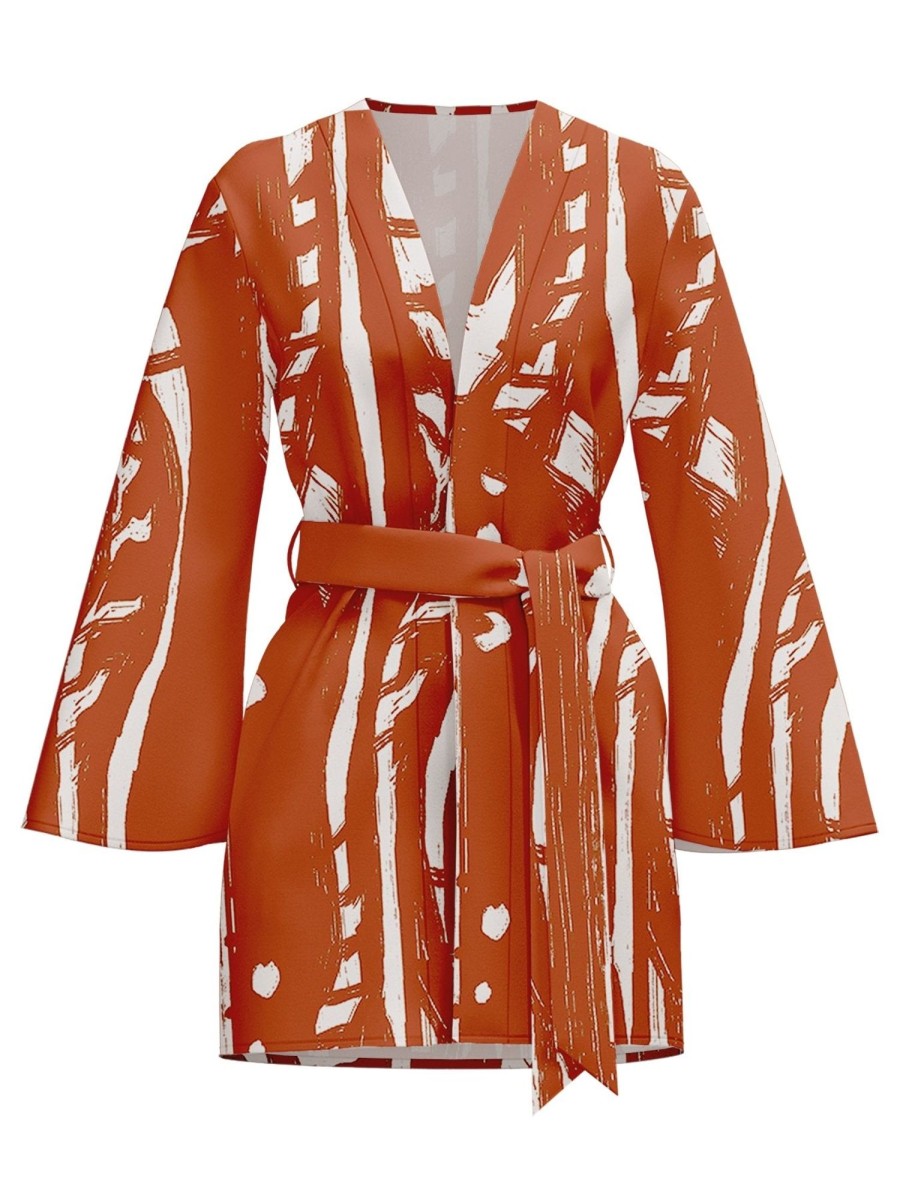 Clothing diarrablu | Mini Kimono - Suto Rust