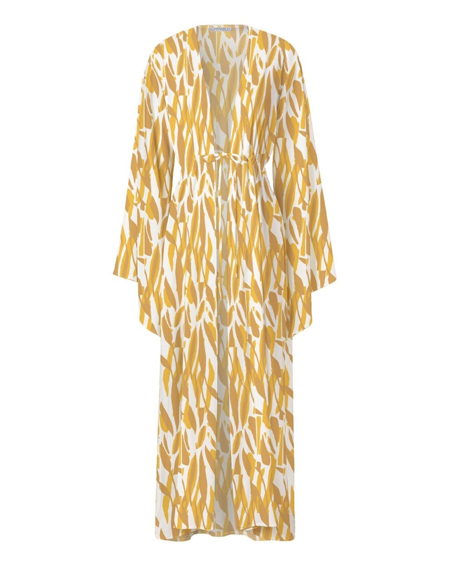 Clothing diarrablu | Sirene Kimono - Jardin Mustard