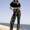 Clothing diarrablu | Leer Pants - Hera Noir