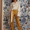 Clothing diarrablu | Leer Pants - Texture Gold