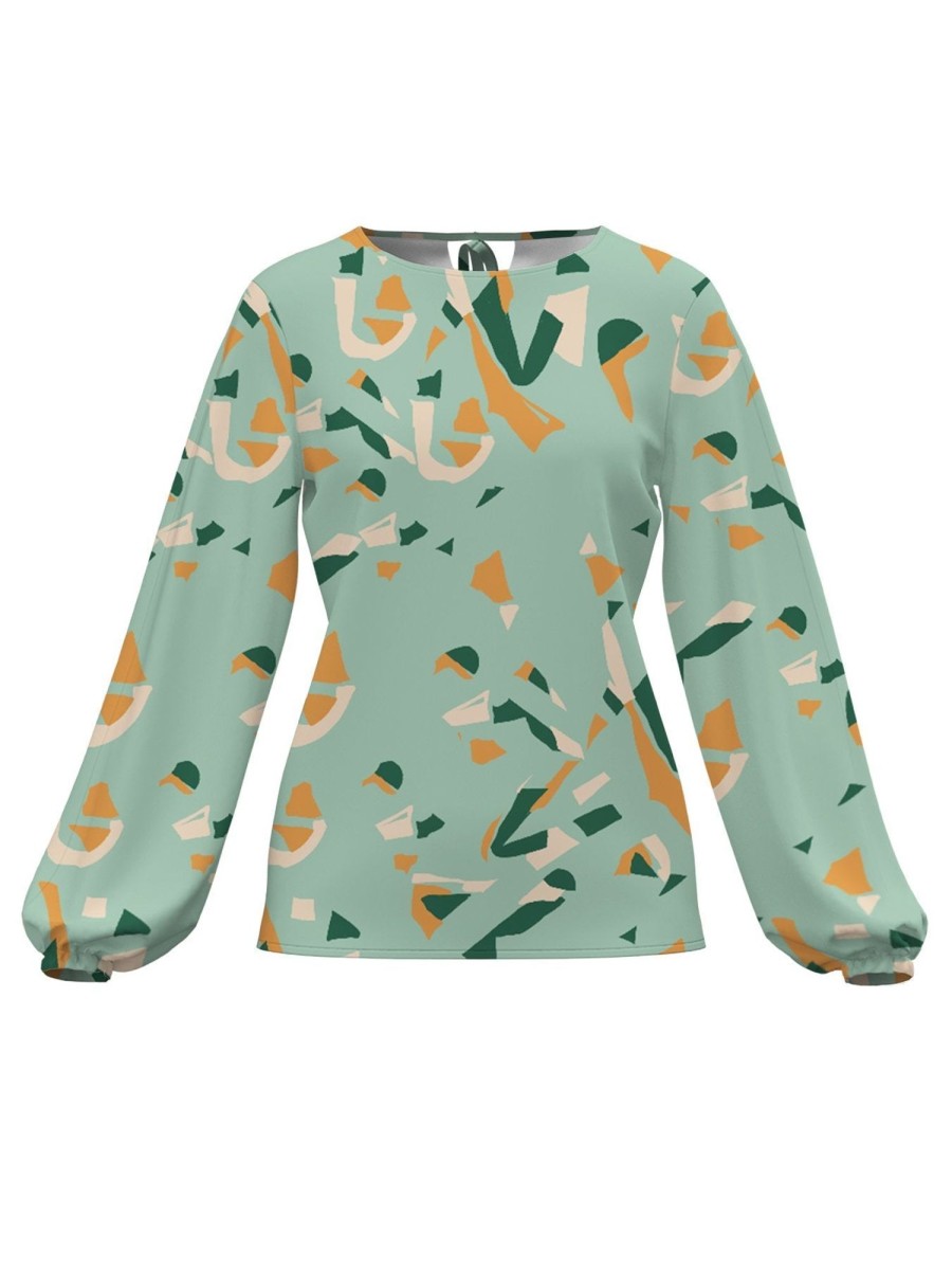 Clothing diarrablu | Reem Top - Saly Vert