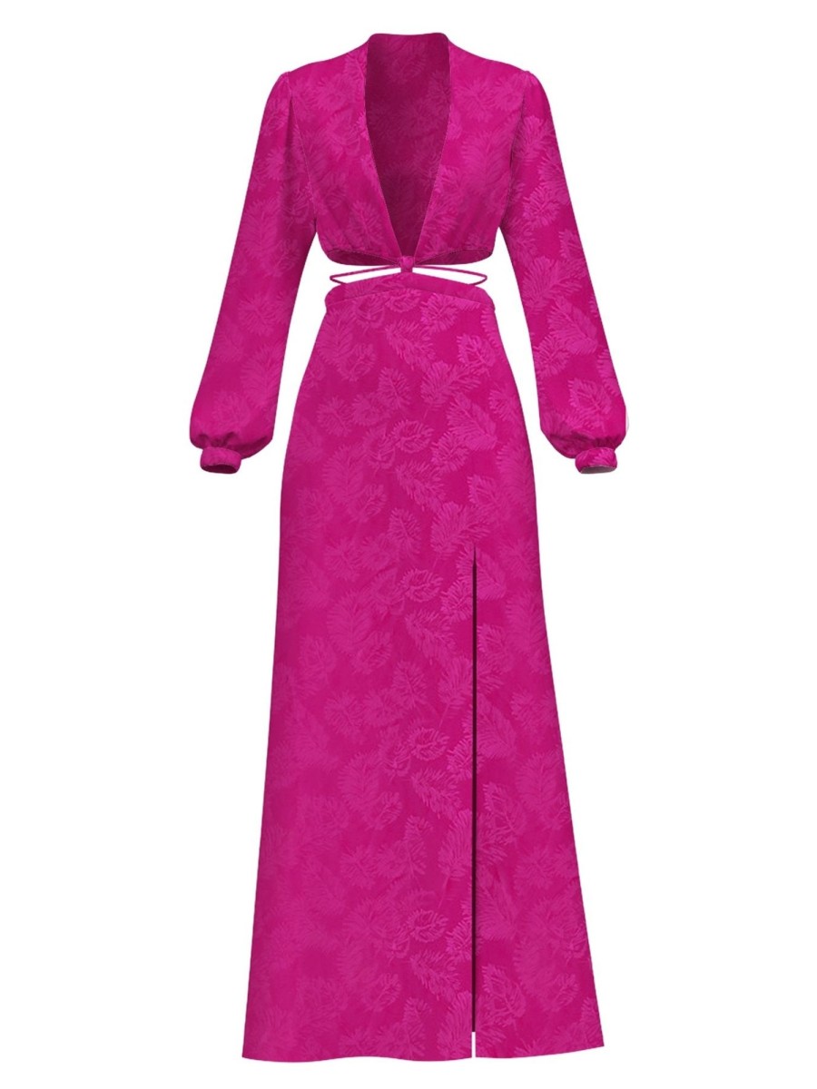 Clothing diarrablu | Amal Dress - Zeen Fuchsia