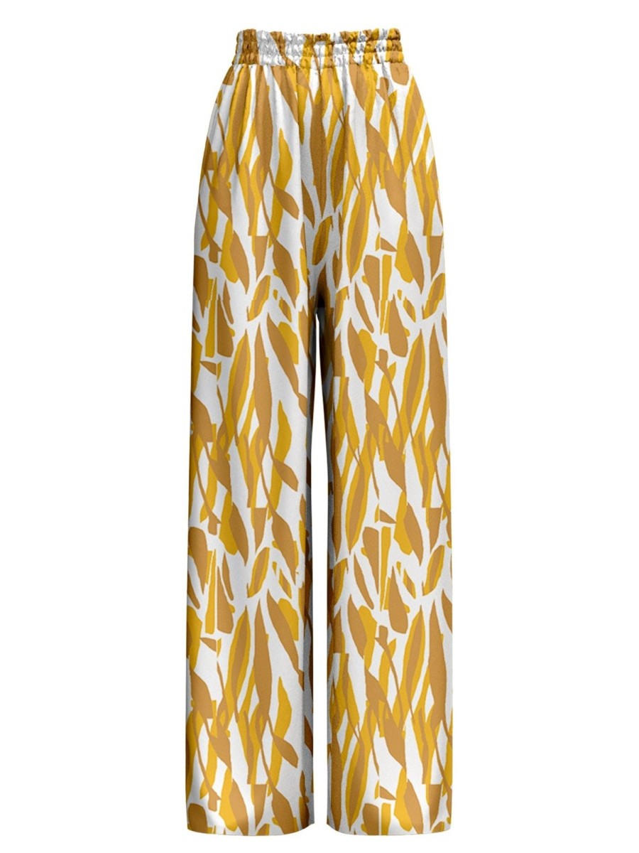 Clothing diarrablu | Leer Pants - Jardin Mustard