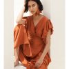 Clothing diarrablu | Sustainable Rukia Dress - Solid Rust