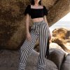 Clothing diarrablu | Leer Ben Pants - Lines Black