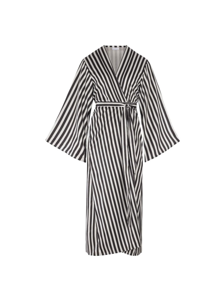 Clothing diarrablu | Awa Kimono - Lines Black