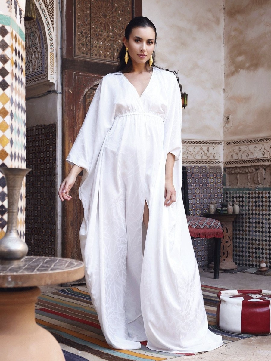 Clothing diarrablu | Naim Dress - Zahr Blanc