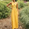 Clothing diarrablu | Sustainable Mailys Dress - Solid Mustard