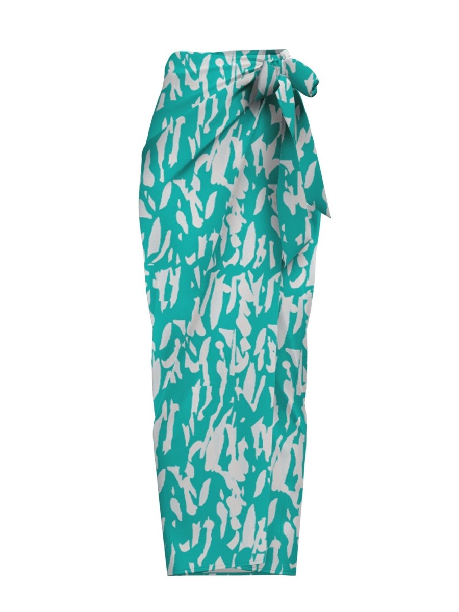 Clothing diarrablu | Seur Skirt - Playa Aqua