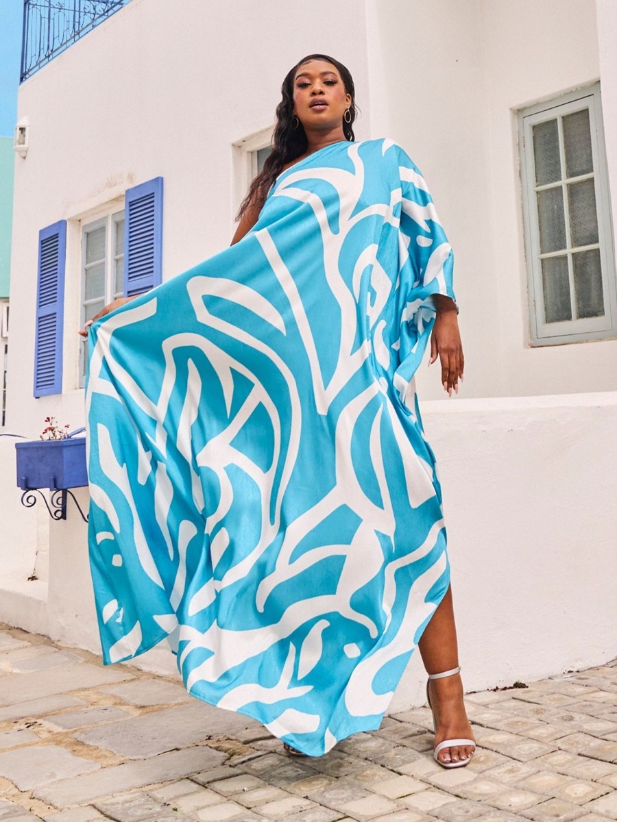 Clothing diarrablu | Satu Dress - Swirl Blu