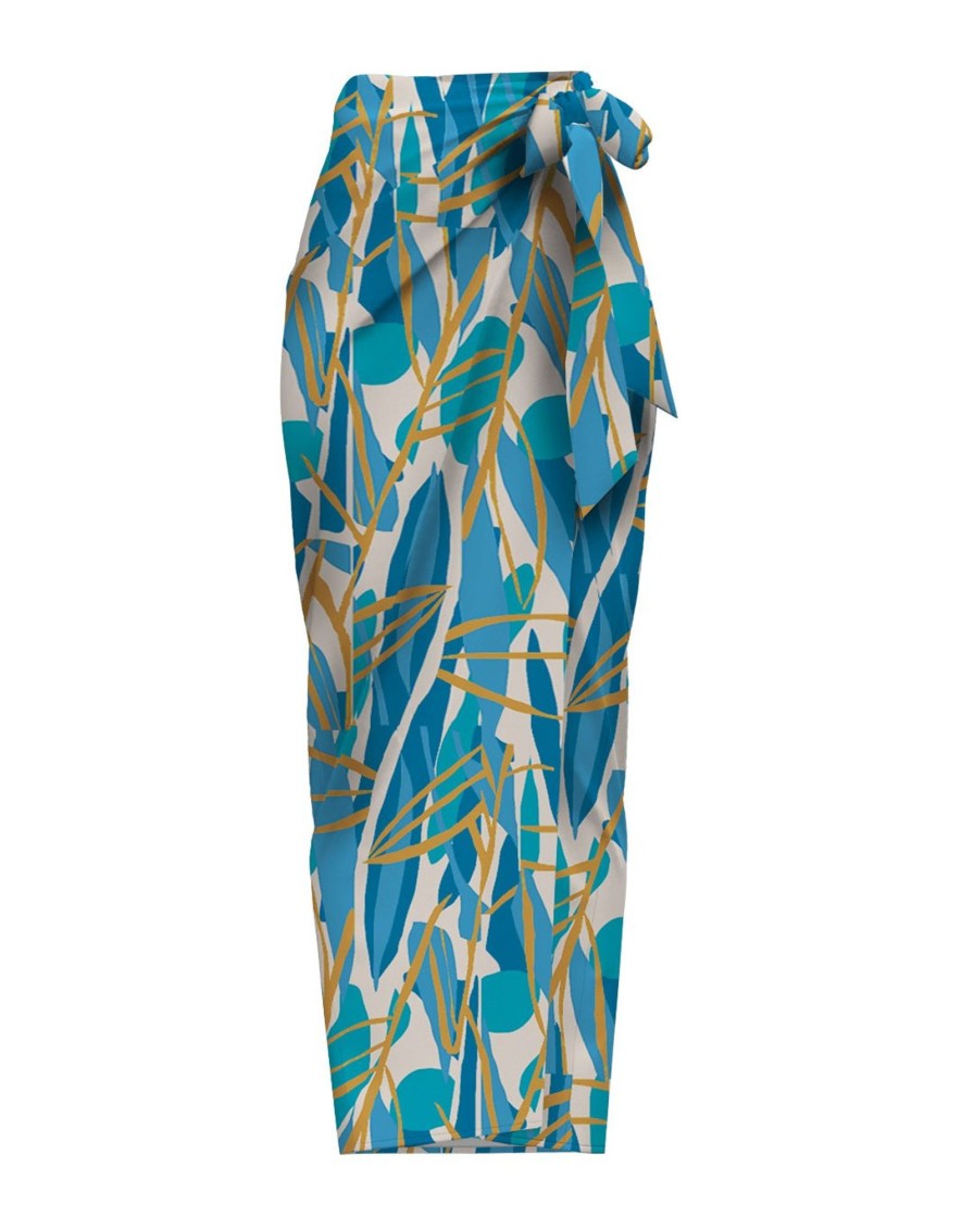 Clothing diarrablu | Seur Skirt - Blossom Teal