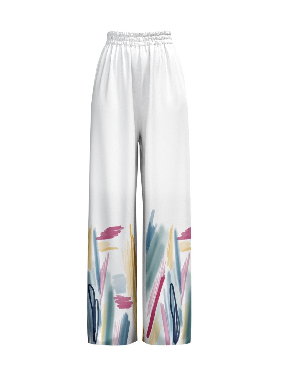 Clothing diarrablu | Leer Pants - Arte Blanc