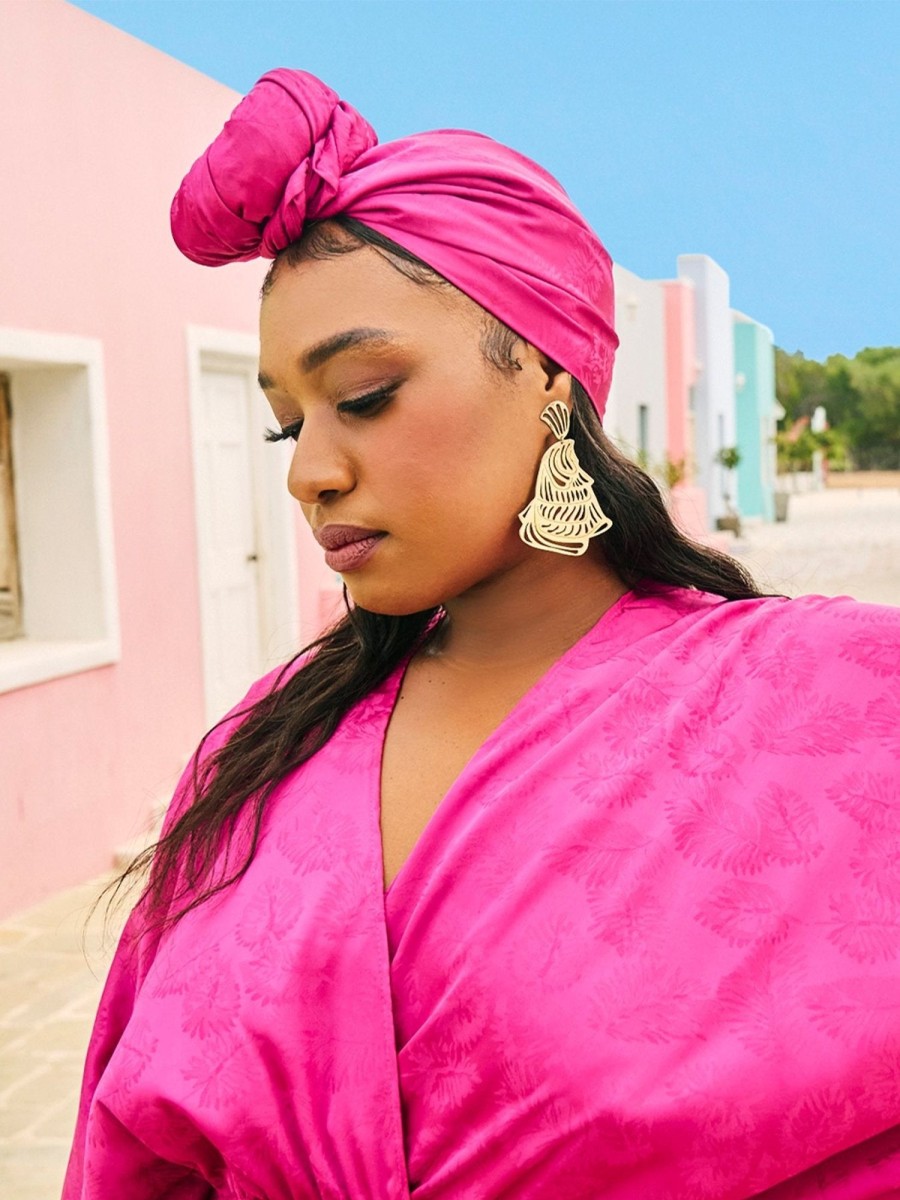 Accessories diarrablu | Moussor Headwrap - Zeen Fuchsia