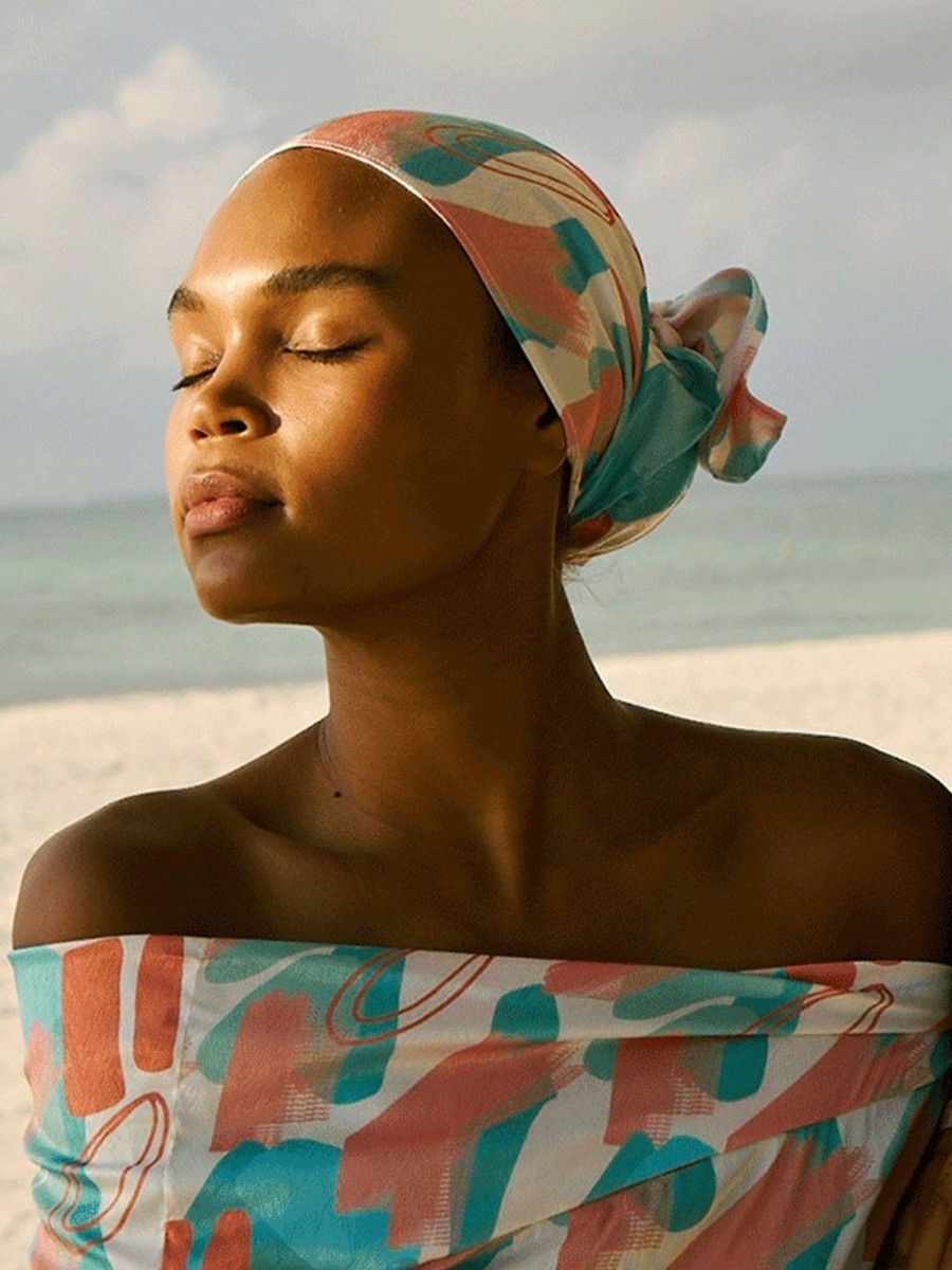 Accessories diarrablu | Moussor Headwrap - Ari Blu