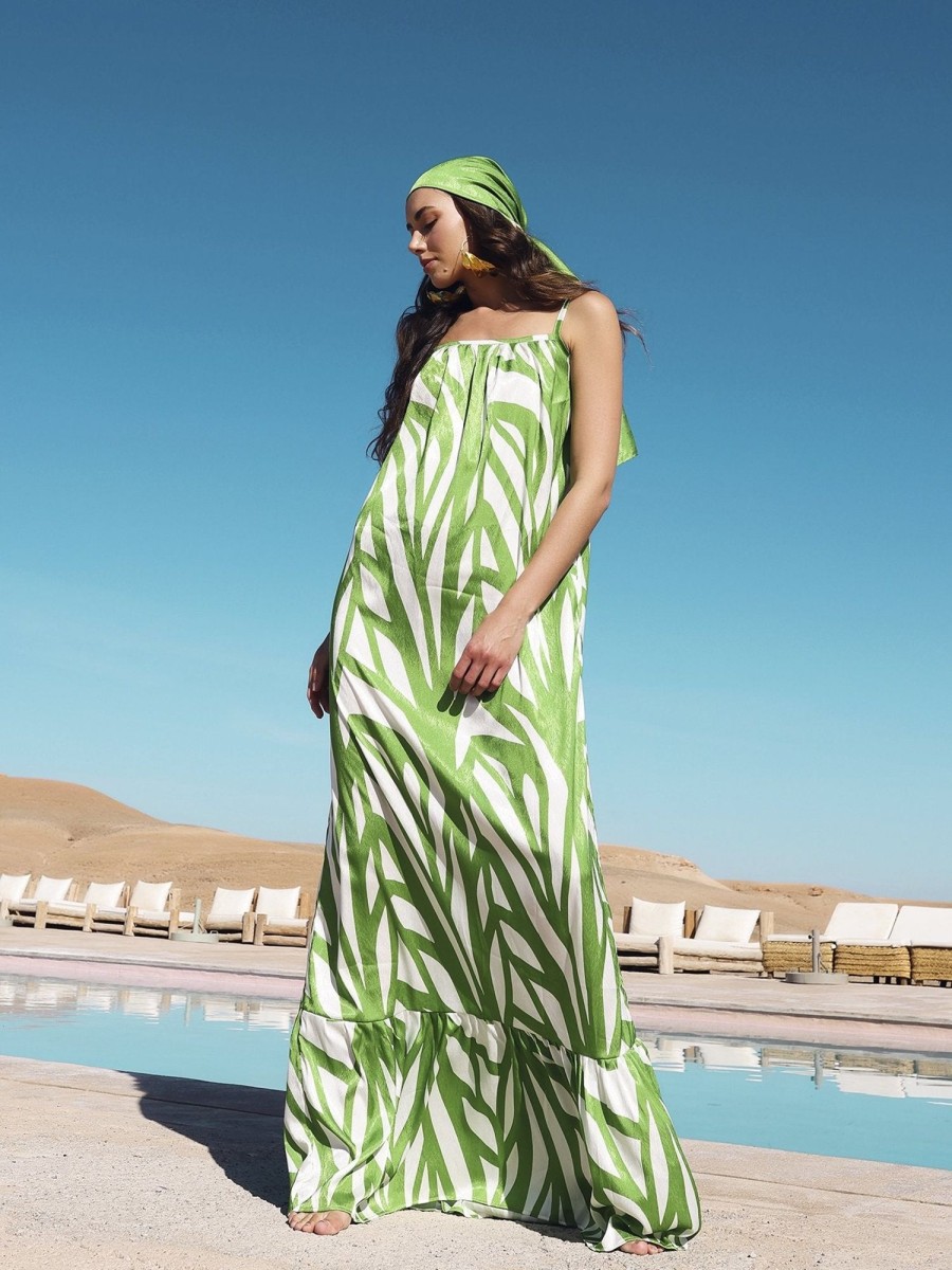 Clothing diarrablu | Fari Dress - Bela Vert