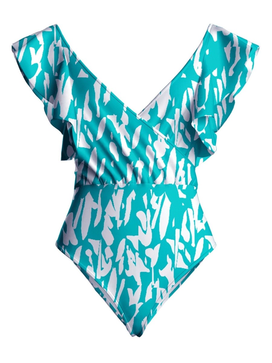 Clothing diarrablu | Nabu Swimsuit - Playa Aqua