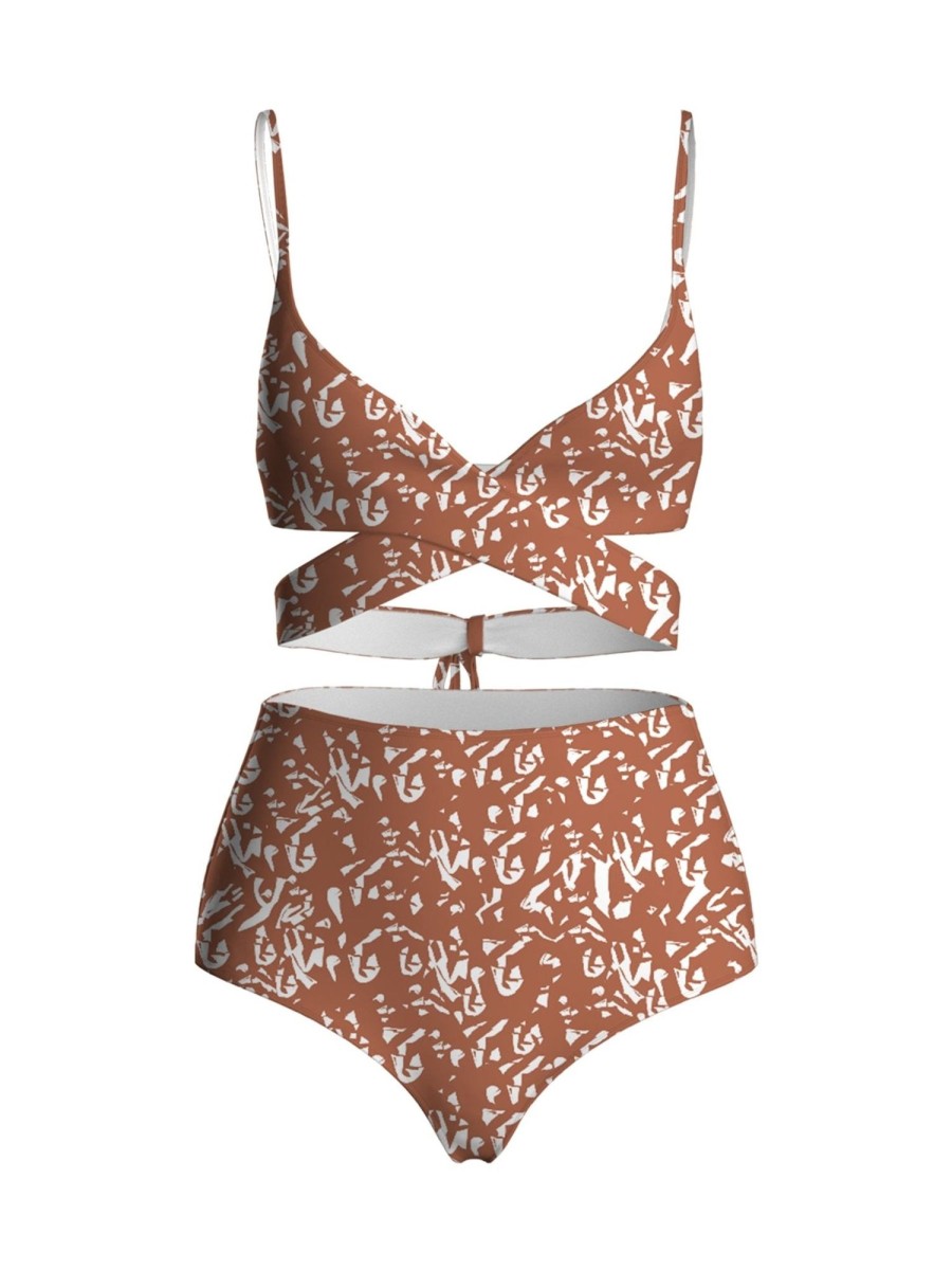 Clothing diarrablu | Idya Swimsuit - Batik Rose