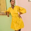 Clothing diarrablu | Yali Dress - Zeen Mustard