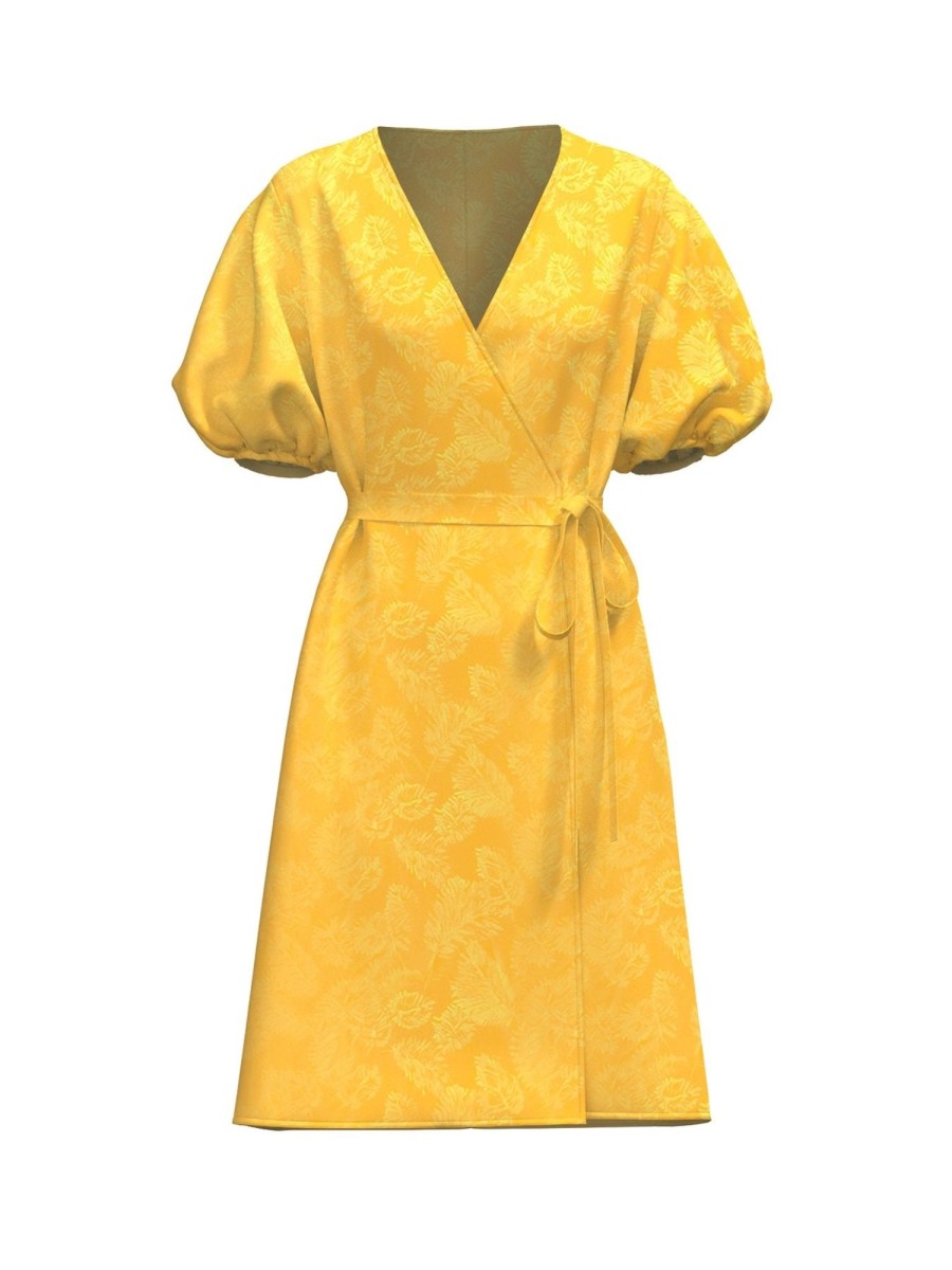 Clothing diarrablu | Yali Dress - Zeen Mustard