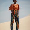 Clothing diarrablu | Sustainable Sahel Top - Solid Rust