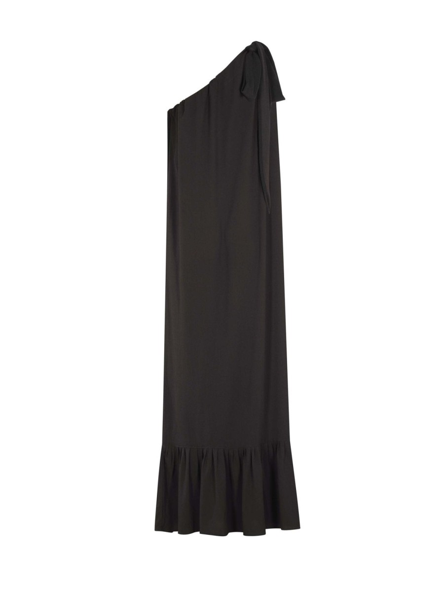 Clothing diarrablu | Sustainable Diago Dress - Solid Noir