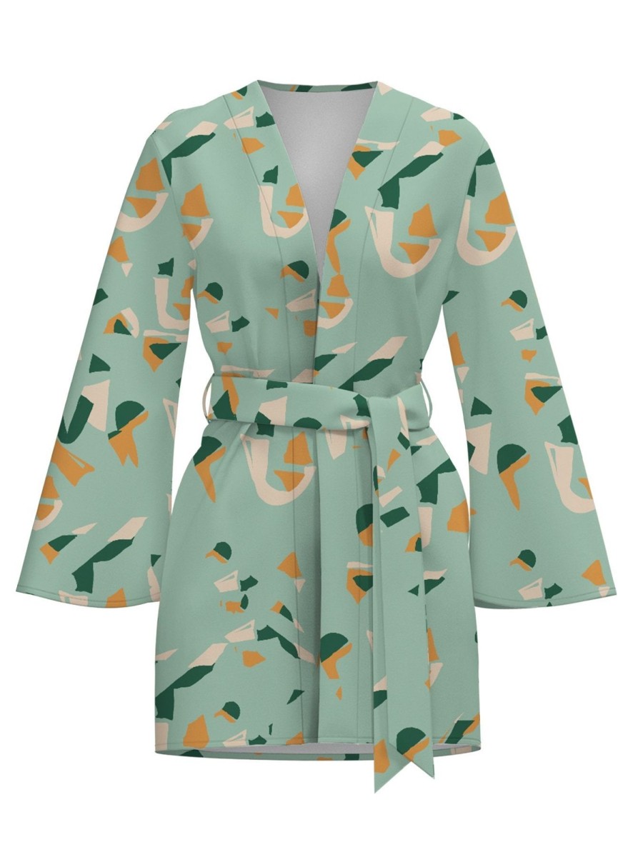 Clothing diarrablu | Mini Kimono - Saly Vert