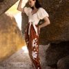 Clothing diarrablu | Leer Pants - Suto Rust