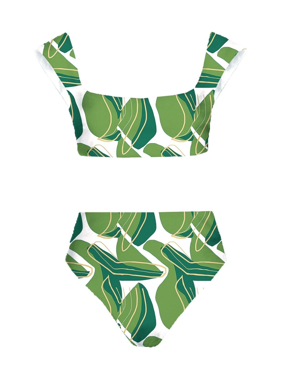 Clothing diarrablu | Cayla Swimsuit - Nari Vert