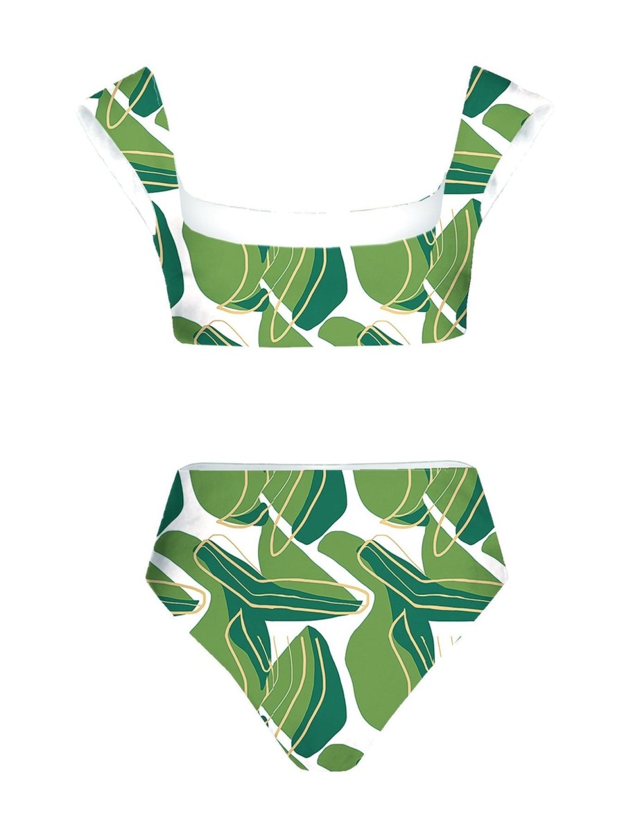 Clothing diarrablu | Cayla Swimsuit - Nari Vert