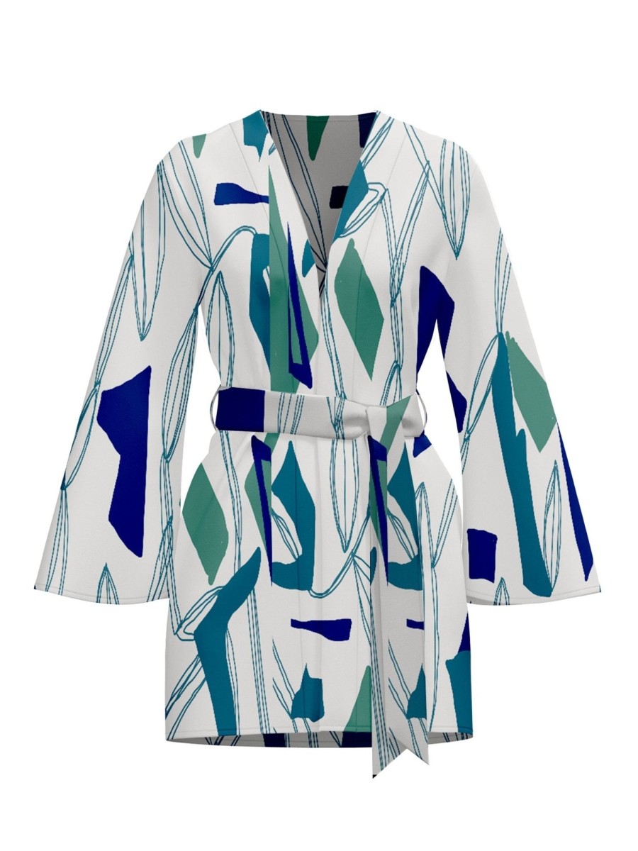 Clothing diarrablu | Mini Kimono - Costa Blu