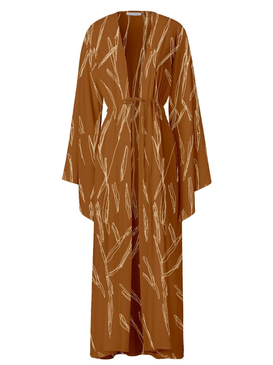 Clothing diarrablu | Sirene Kimono - Scribble Rust