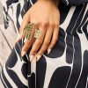 Accessories diarrablu | Moon Ring - Upcycled Brass