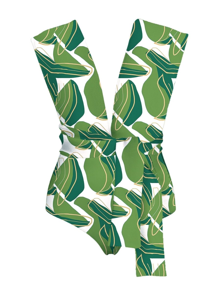 Clothing diarrablu | Infinity Swimsuit - Nari Vert