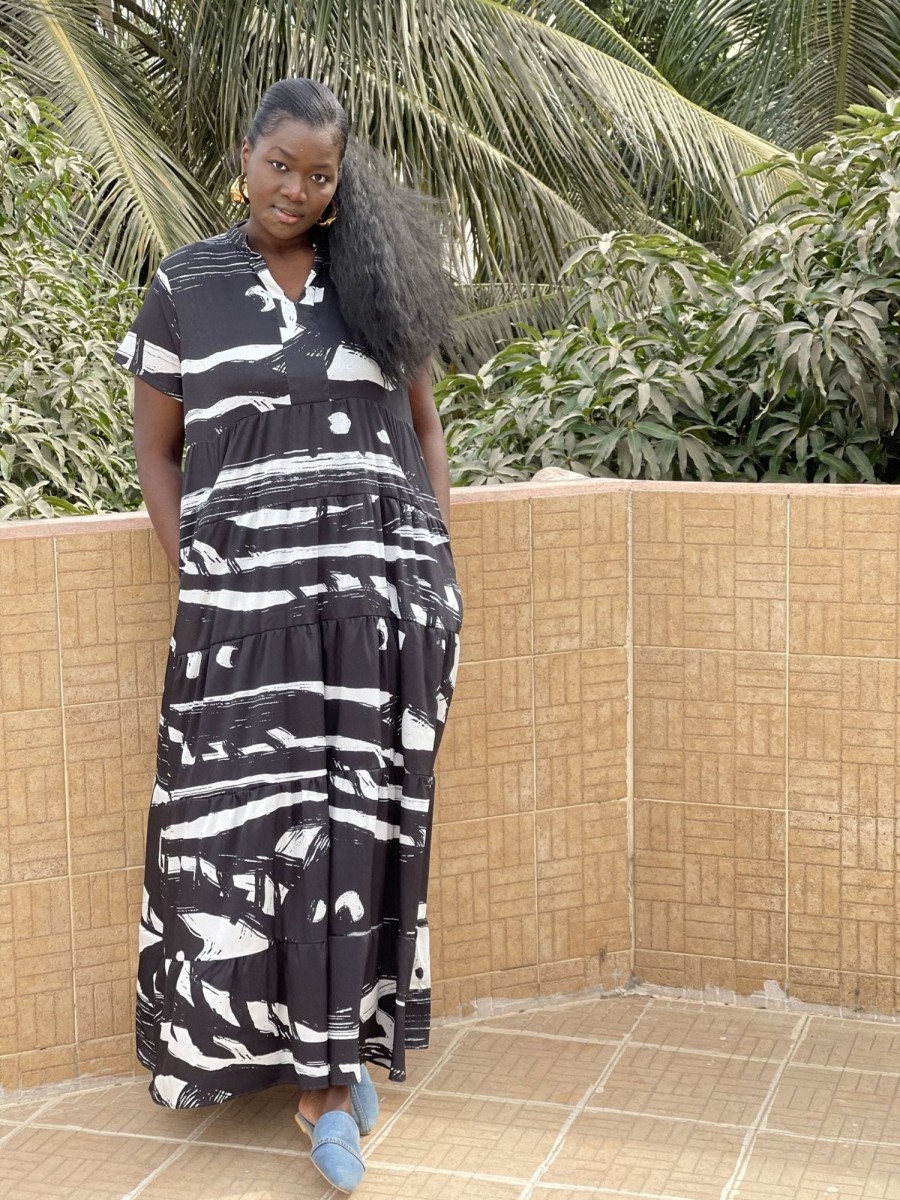 Clothing diarrablu | Afua Dress - Suto Black