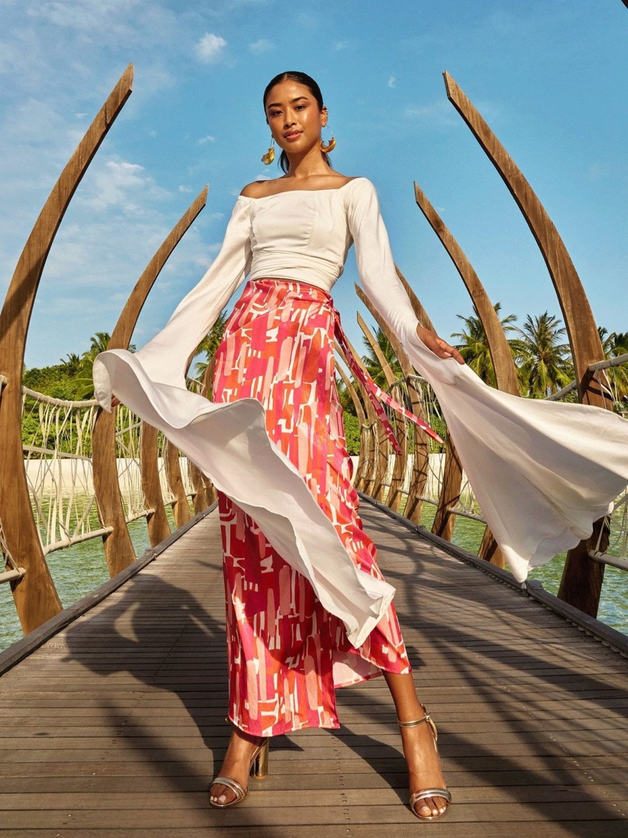 Clothing diarrablu | Seur Skirt - Atoll Rose