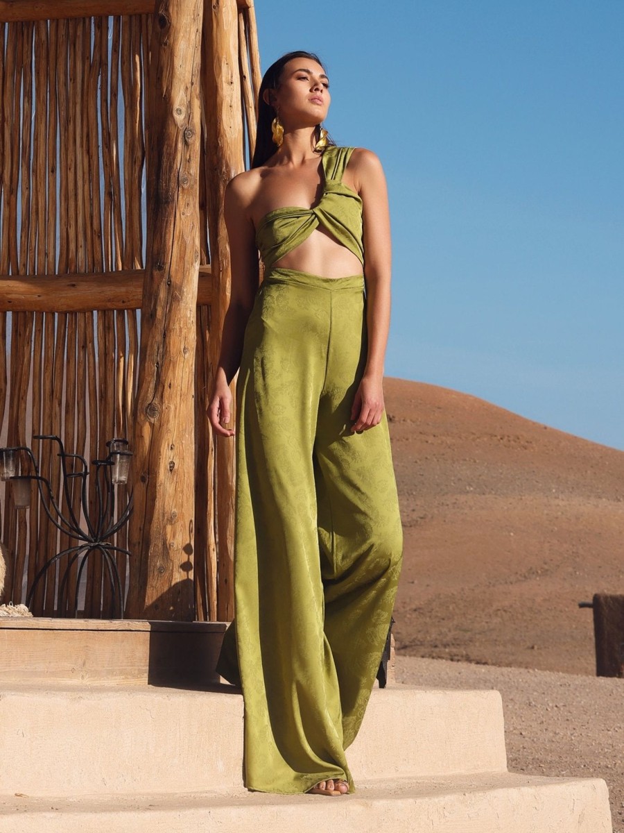 Clothing diarrablu | Nafi Jumpsuit - Zeen Vert