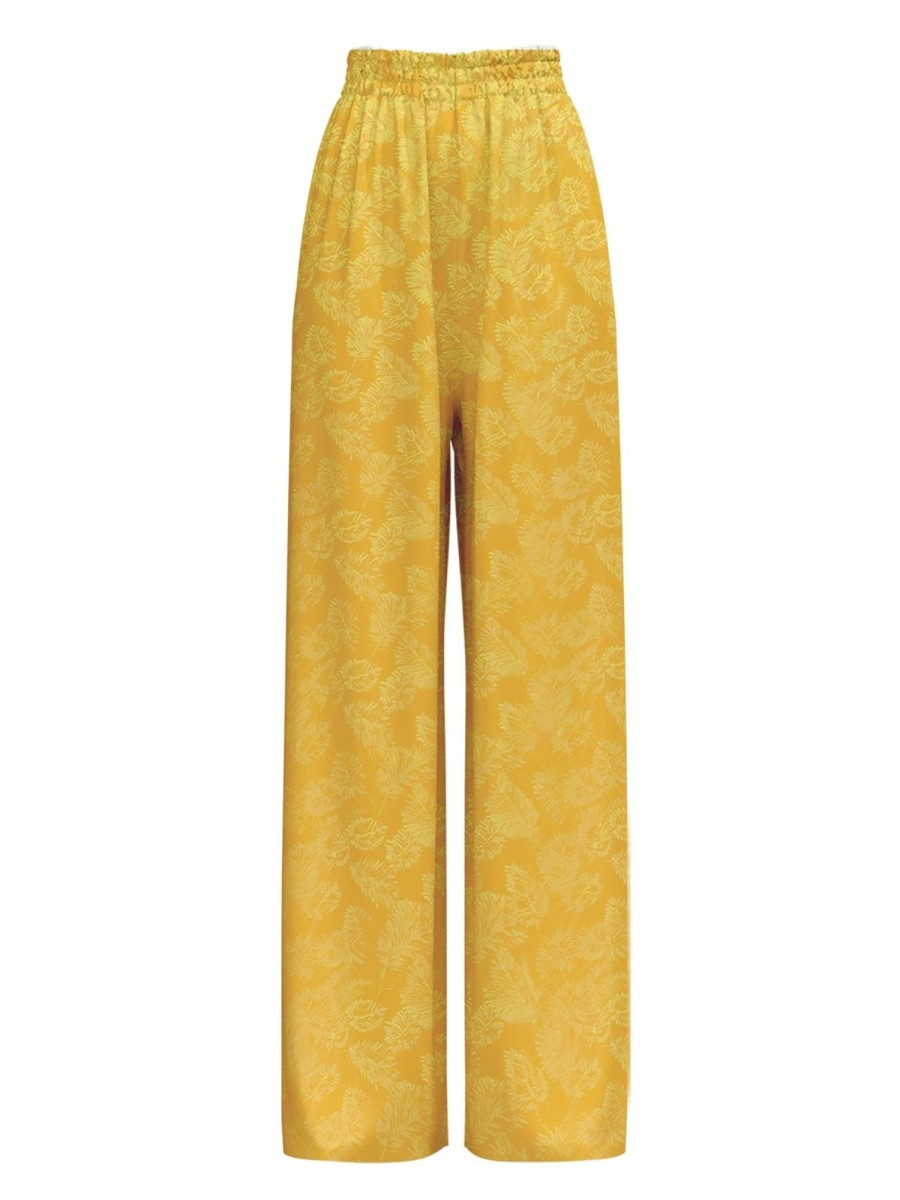 Clothing diarrablu | Leer Pants - Zeen Mustard