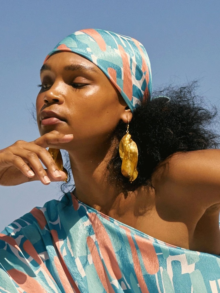 Accessories diarrablu | Moussor Headwrap - Atoll Blu