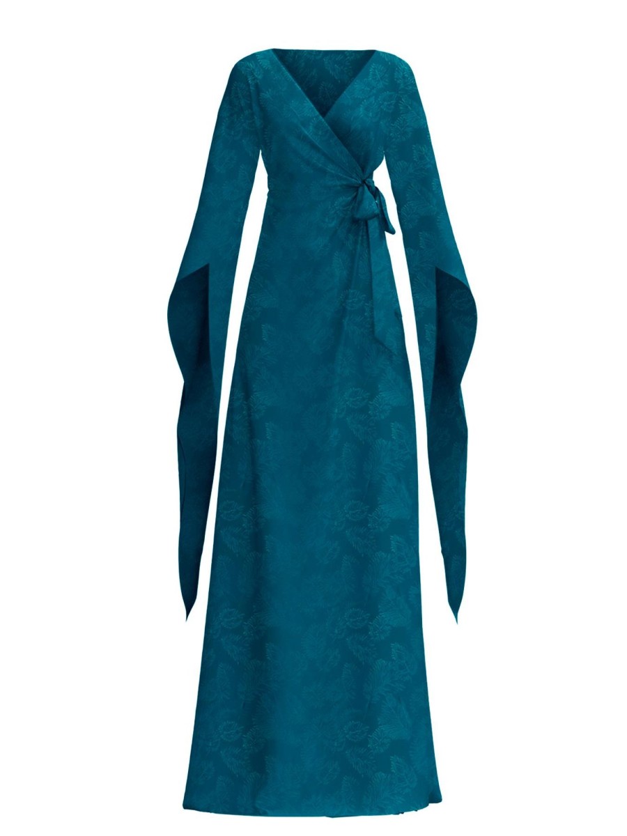 Clothing diarrablu | Maya Dress - Zeen Teal